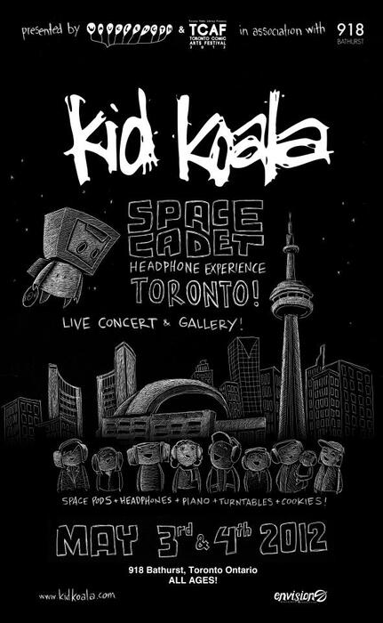 Kid Koala's Space Cadet Headphone Concert Experience