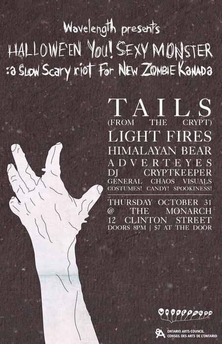 Halloween You! Sexy Monster: A Slow Scary Riot for New Zombie Kanada feat. Tails (from the Crypt), Light Fires, Himalayan Bear, Adverteyes