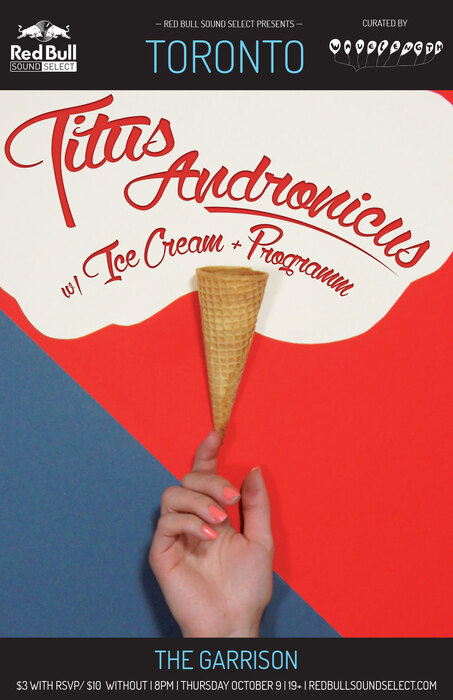 Titus Andronicus + Ice Cream + Programm + More Or Les (DJ)