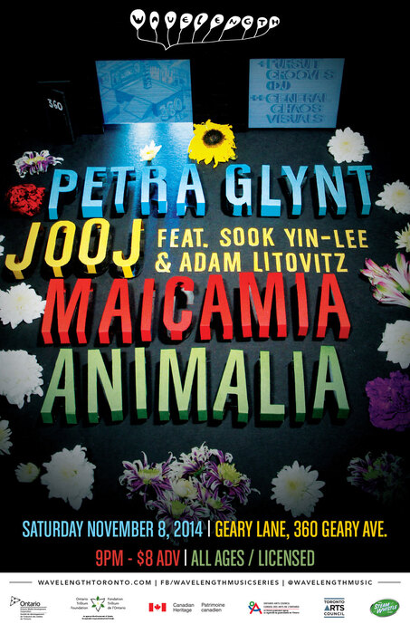 Petra Glynt + Jooj (feat. Sook-Yin Lee & Adam Litovitz) + MaicaMia + Animalia + Pursuit Grooves (DJ set)