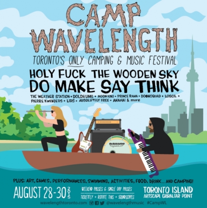 Camp Wavelength: Camp out on Another World - also known as the Island - this summer