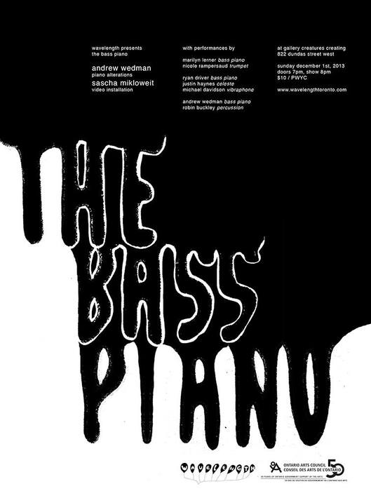 the bass piano