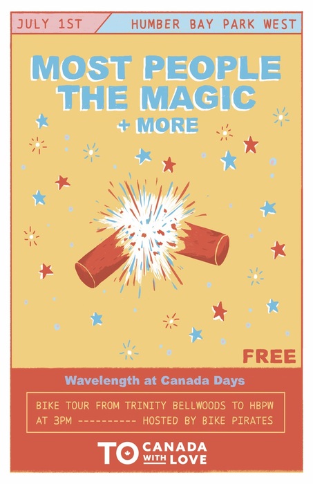 Wavelength Canada Day :: Most People + The Magic at Humber Bay Park West