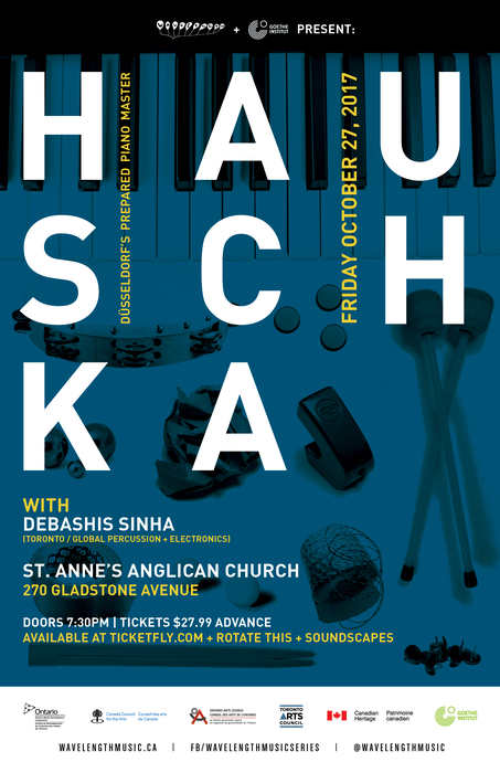 Hauschka + Debashis Sinha - co-pres w/ Goethe-Institut Toronto