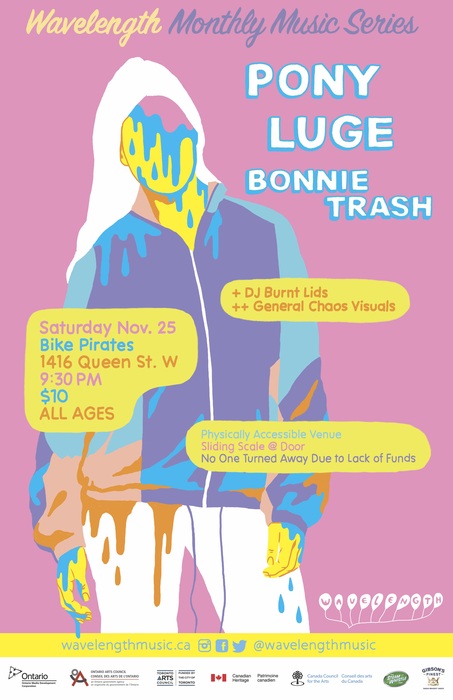Wavelength Monthly: PONY + Luge + Bonnie Trash