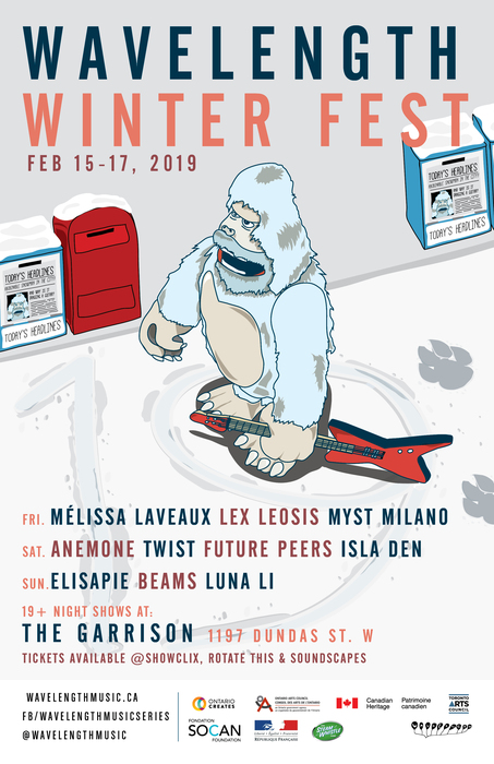 Wavelength Winter Festival 19 - Night 3: Elisapie + Beams + Luna Li