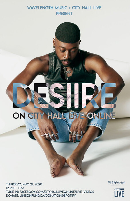 Wavelength Presents: DESIIRE on City Hall Live Online