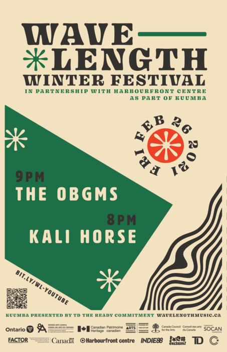 Wavelength Winter Festival 2021: The OBGMs + Kali Horse