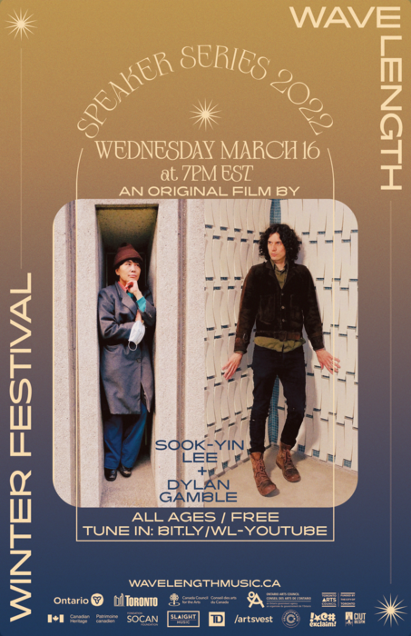 Wavelength Winter Festival: Speaker Series 2022 Sook-Yin Lee &amp;amp;amp; Dylan Gamble