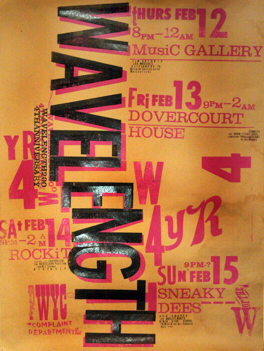 Wavelength 200 Fourth Anniversary - Night Three: controller.controller + The Barcelona Pavilion + Lenin I Shumov + AIDS Wolf