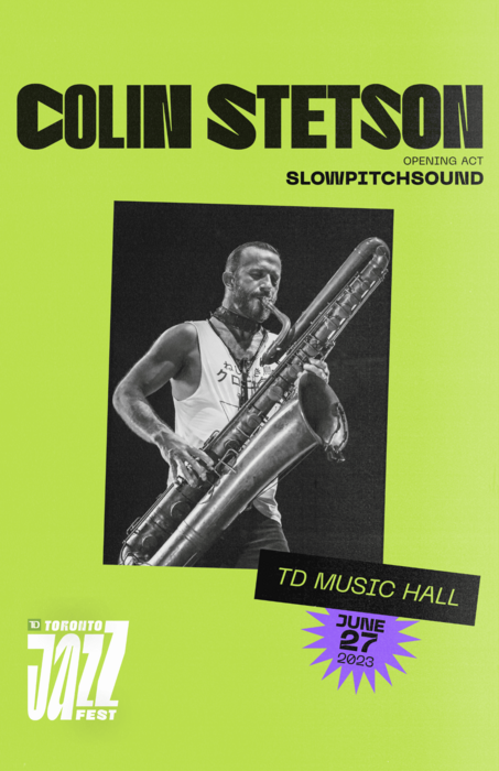 Colin Stetson: presented by TD Toronto Jazz Festival