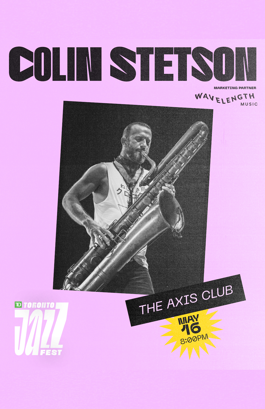 Colin Stetson + A L M A: TD Toronto Jazz Fest x Wavelength