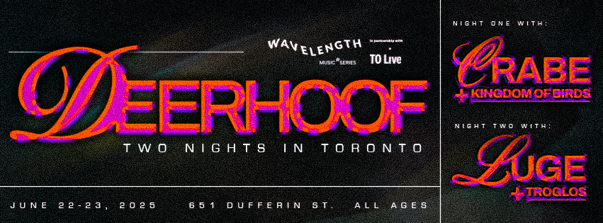 Deerhoof - Night One w/ Crabe + Kingdom of Birds: Wavelength