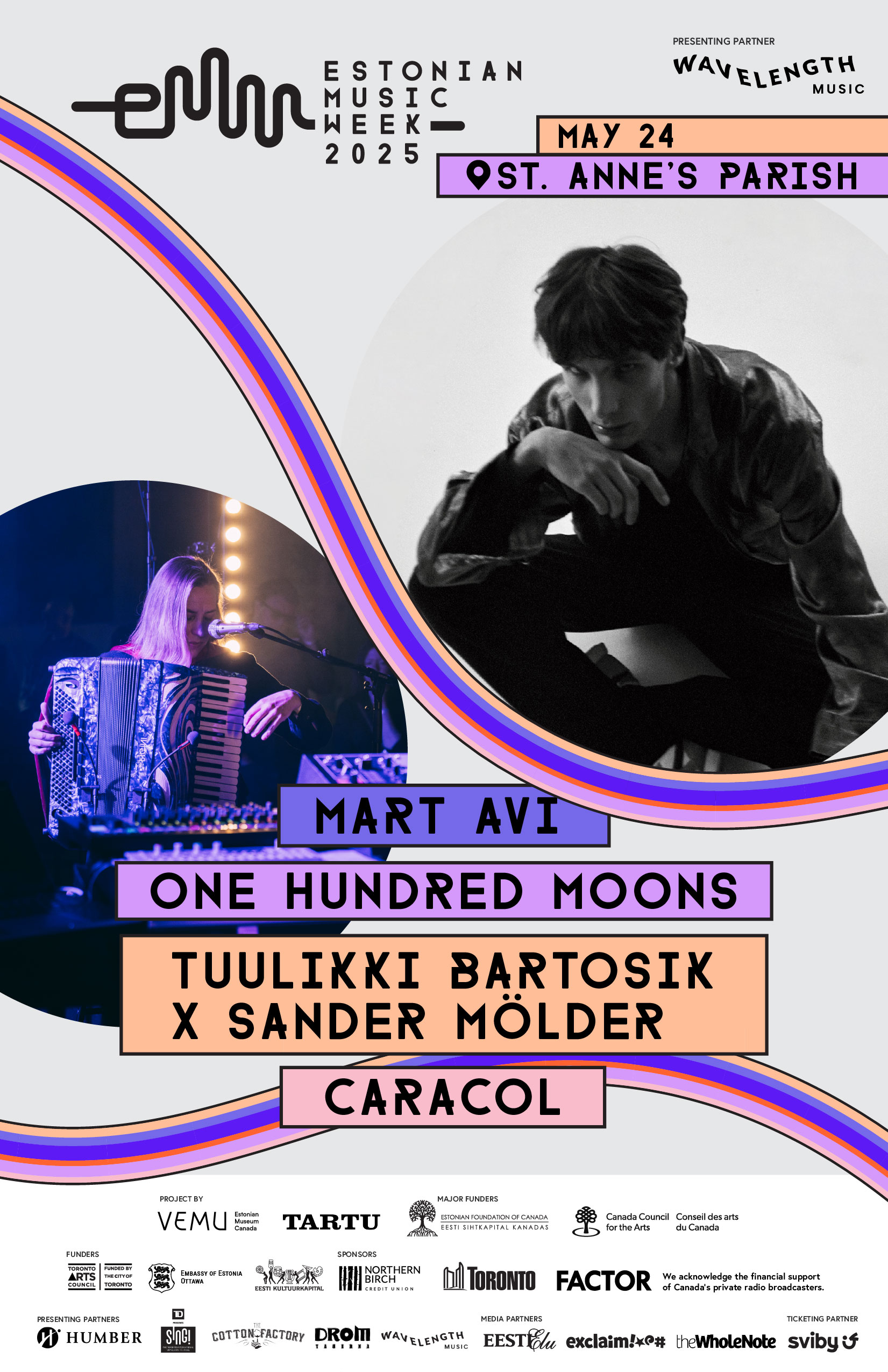 Mart Avi + One Hundred Moons: Wavelength x Estonian Music Week