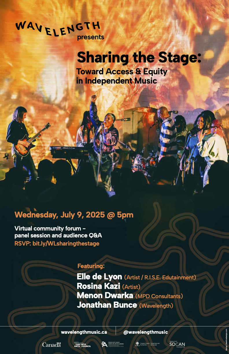 Wavelength presents: Sharing the Stage: Toward Access &amp;amp;amp; Equity in Independent Music