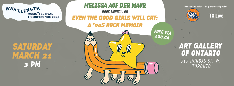 Melissa Auf der Maur: Book launch