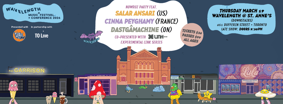 Nowruz party feat. Salar Ansari + Cinna Peyghamy + Dastgâmachine: Wavelength Music Festival + Conference 2026