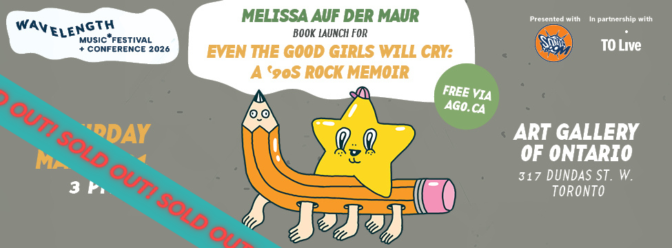 Melissa Auf der Maur: Memoir launch