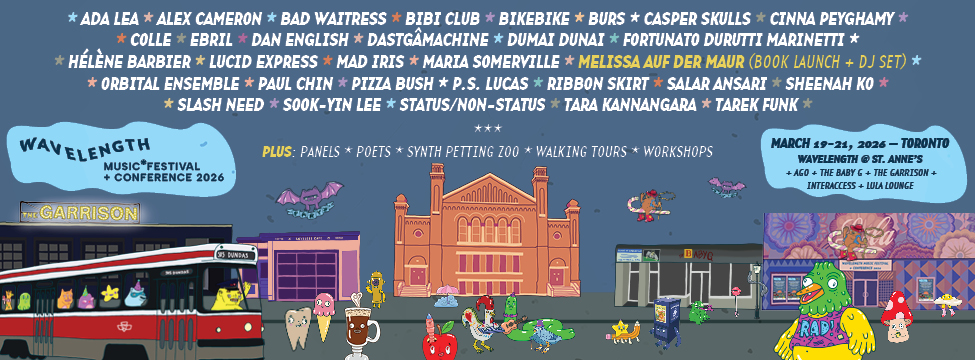 Maria Somerville + Colle + Ebril: Wavelength Music Festival + Conference 2026