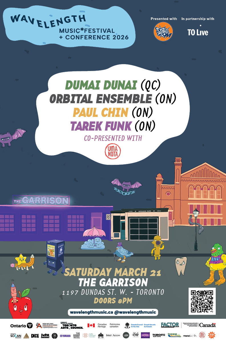 Dumai Dunai + Orbital Ensemble + Paul Chin + Tarek Funk: Wavelength Music Festival + Conference 2026