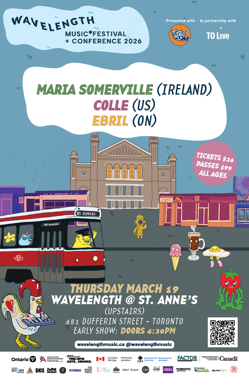 Maria Somerville + Colle + Ebril: Wavelength Music Festival + Conference 2026