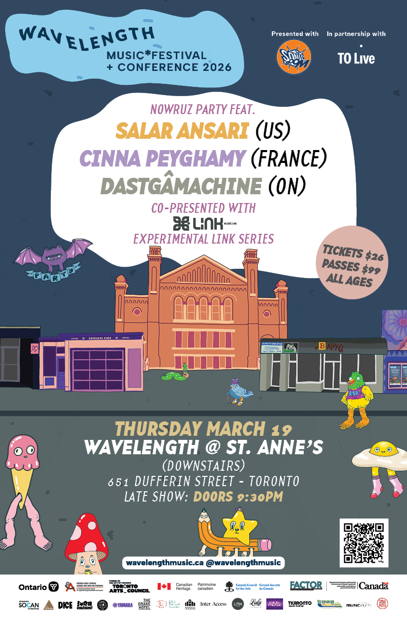 Nowruz party feat. Salar Ansari + Cinna Peyghamy + Dastgâmachine: Wavelength Music Festival + Conference 2026
