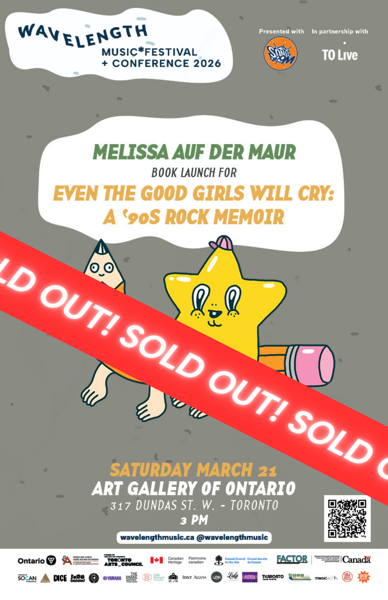 Melissa Auf der Maur: Memoir launch