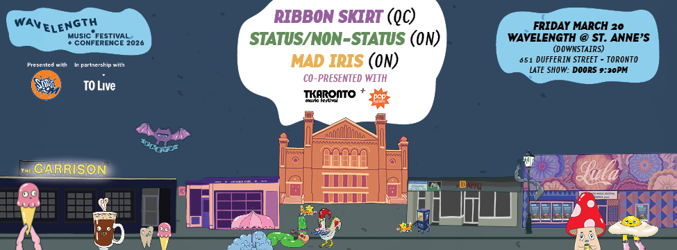 Ribbon Skirt + Status/Non-Status + Mad Iris: Wavelength Music Festival + Conference 2026