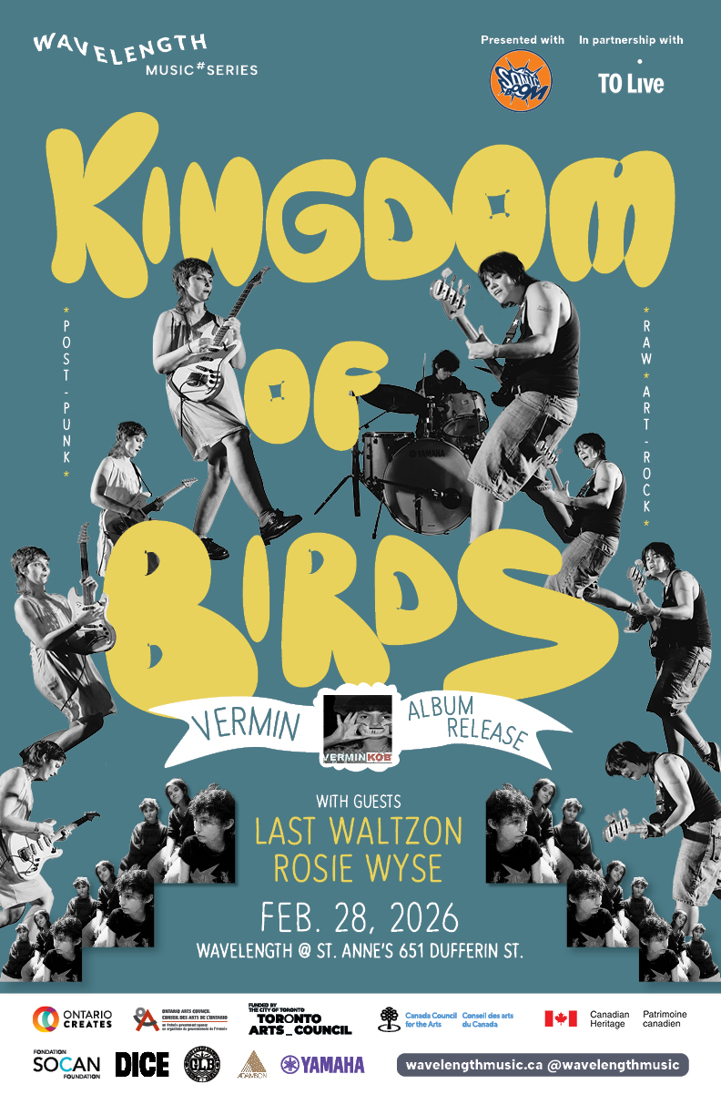 Kingdom of Birds album release + Last Waltzon + Rosie Wyse: Wavelength