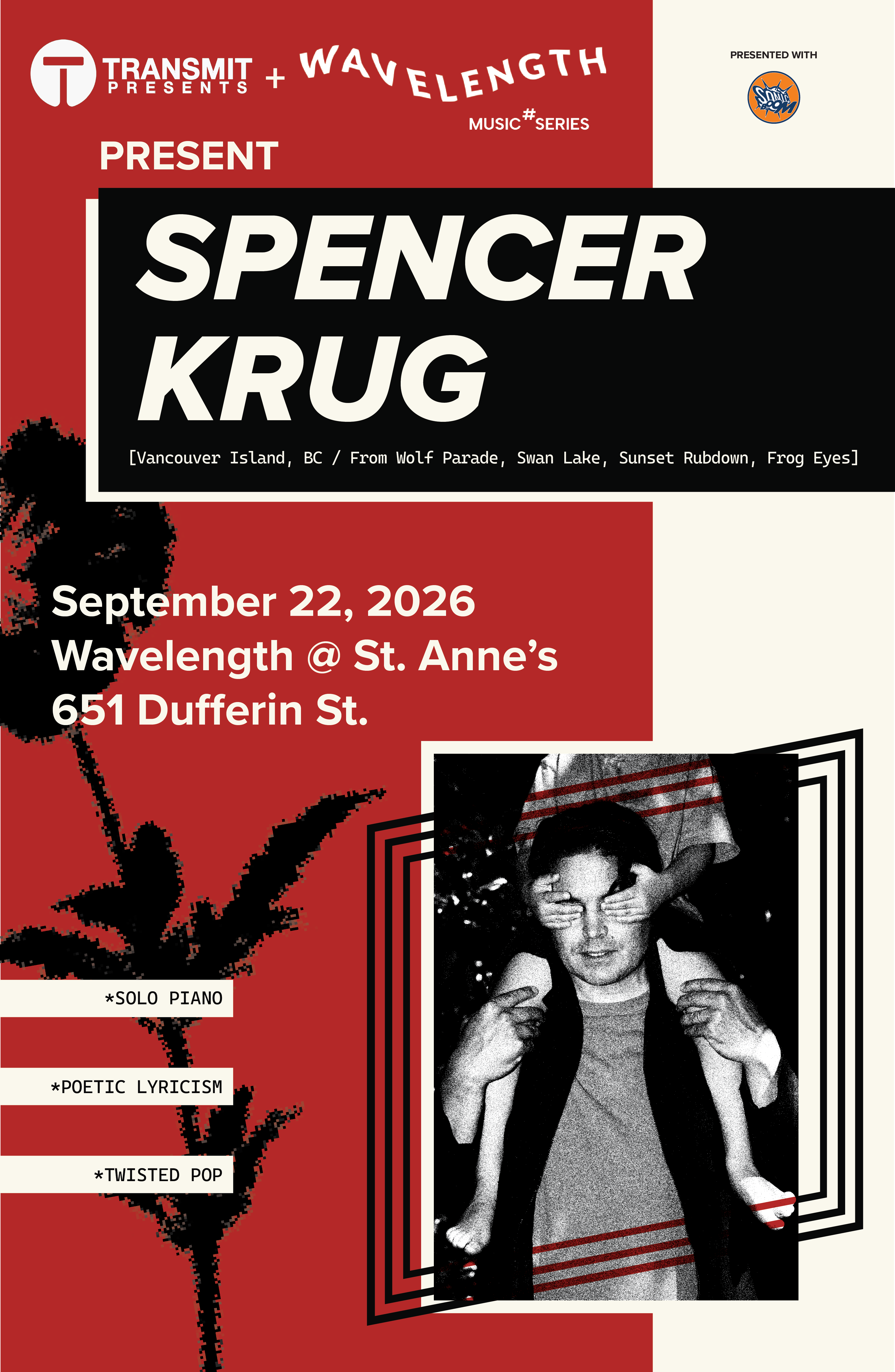 Spencer Krug: Transmit Presents x Wavelength