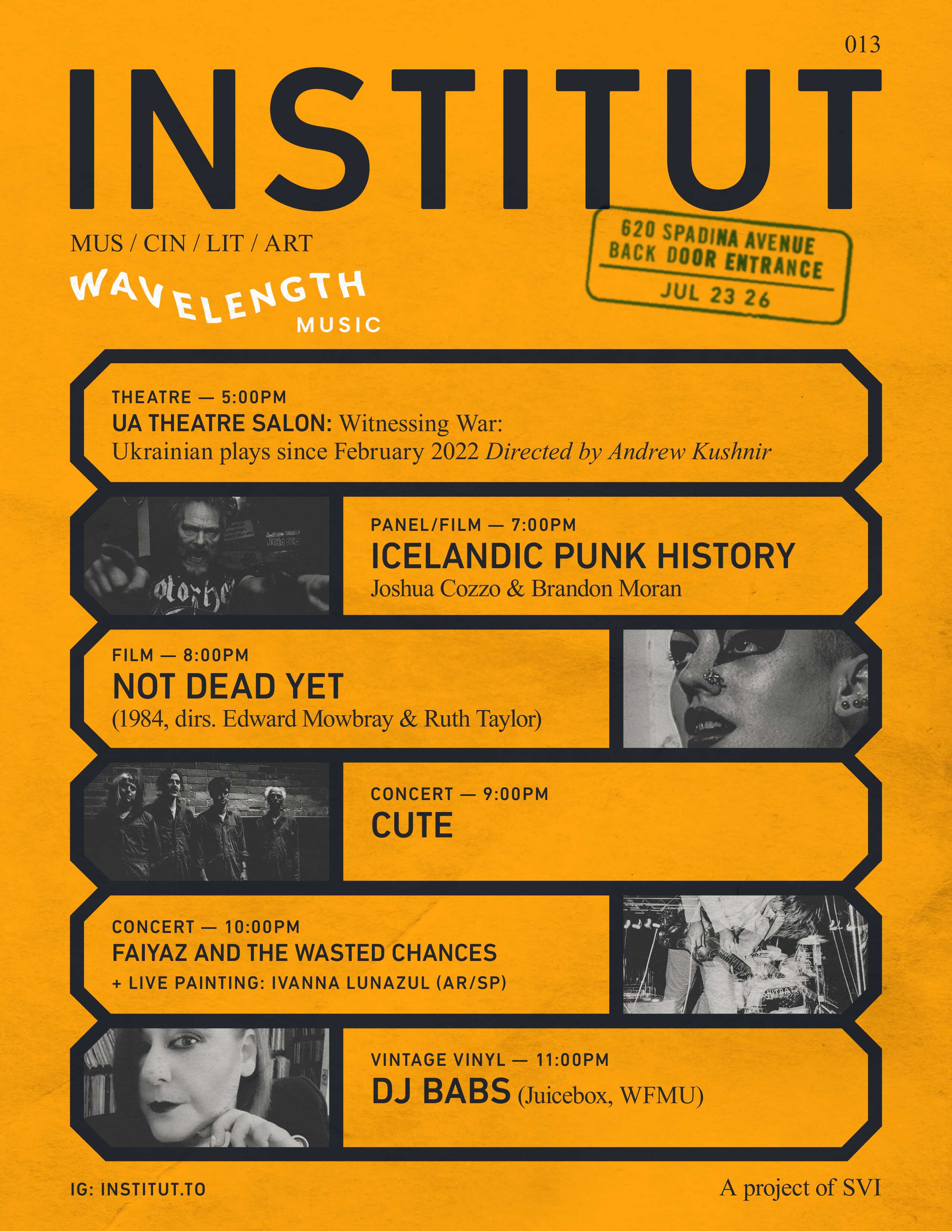 INSTITUT 013 x Wavelength