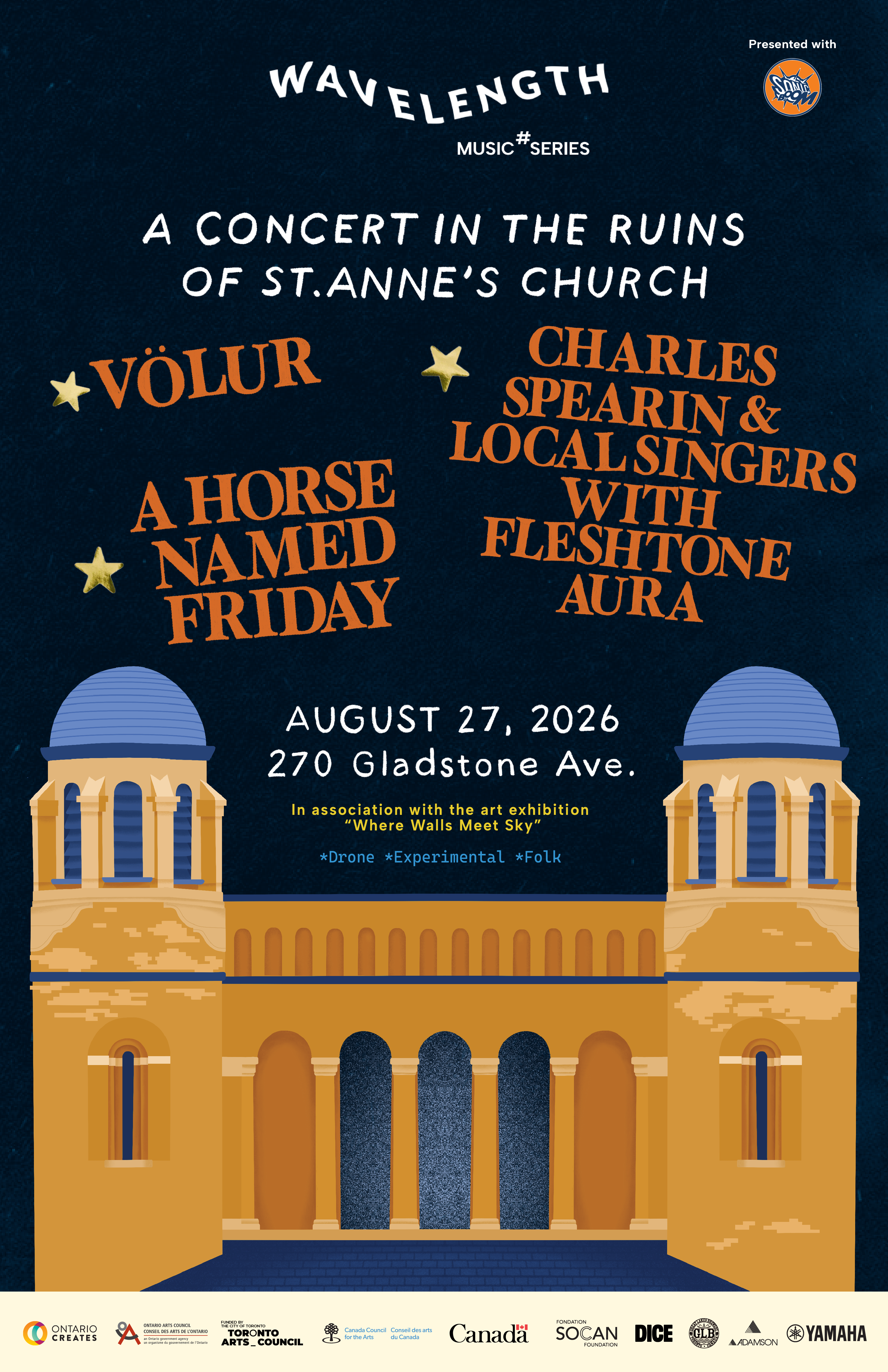 A Concert in the Ruins of St. Anne’s Church: Wavelength