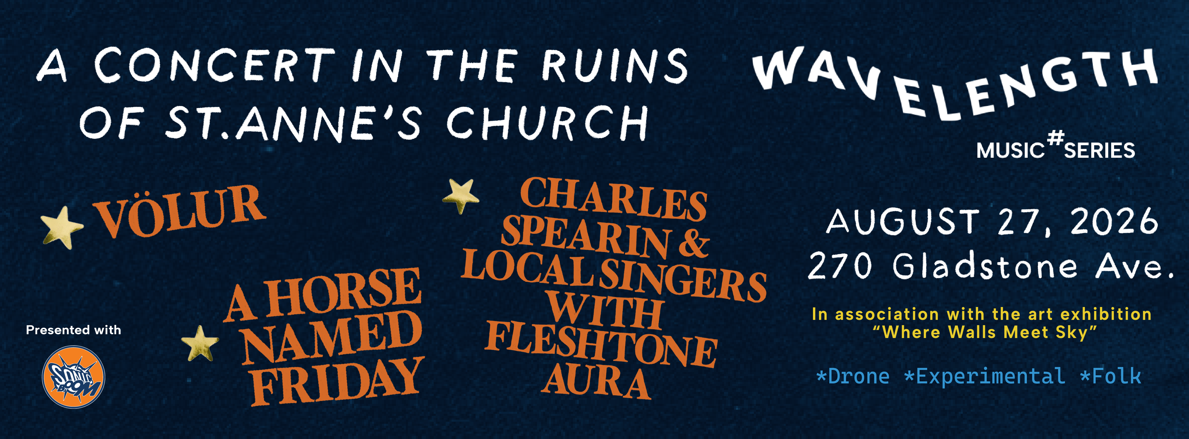A Concert in the Ruins of St. Anne’s Church: Wavelength