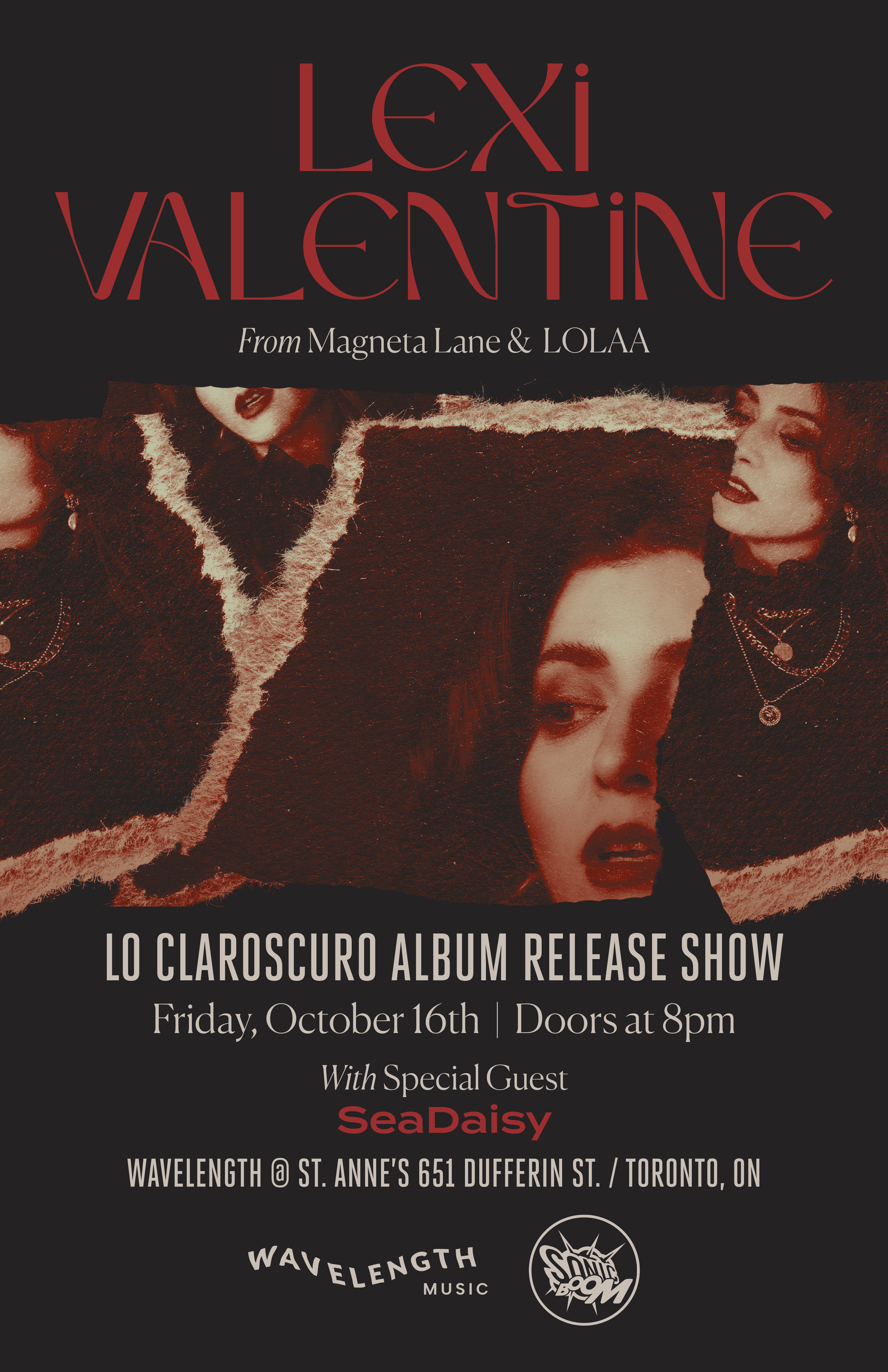 Lexi Valentine Lo Claroscuro album release with SeaDaisy